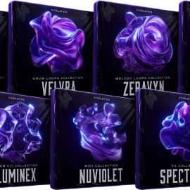 Cymatics ULTRAVIOLET TRAP COLLECTION WAV MIDI