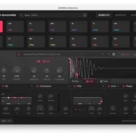 ADSR Sounds ADSRDrumMachine v1.4.0 Incl. Keygen [WiN/OSX]