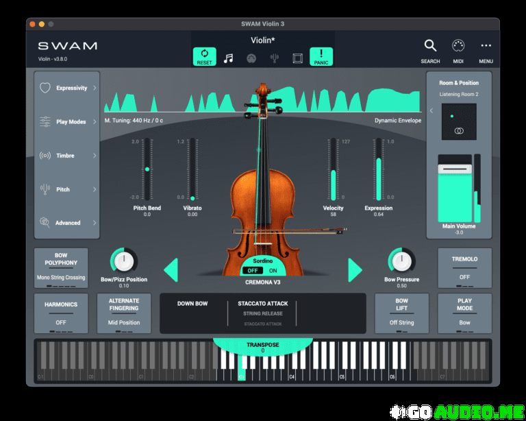 Audio Modeling SWAM Solo String V3 v3.10.0 Incl Keygen-R2R | Go AudiO ...