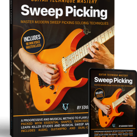 Edoardo Taddei Guitar Technique Mastery : Sweep Picking TUTORiAL MP4 MP3 PDF GPX