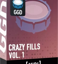 GetGood Drums GGD Crazy Fills Vol.1 Midi Pack MiDi