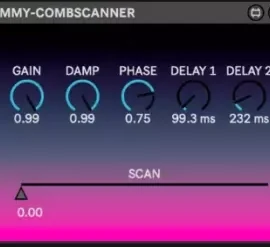 Jimmy Combscanner Max for Live Device AMXD