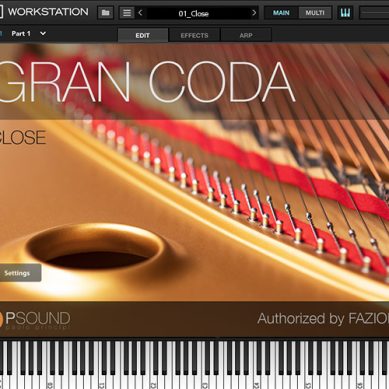PSound Grand Coda for UVI Workstation (incl. R2RUVI file)