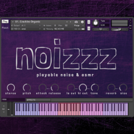 Pssst Instruments Noizzz: Playable Noise & ASMR KONTAKT