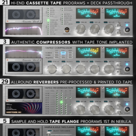 Cupwise Cassette Deck 3 Multi Effects Pack Nebula Library Updated