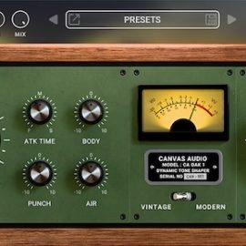 Canvas Audio Oak Dynamic Tone Shaper v1.0.11 [WIN]