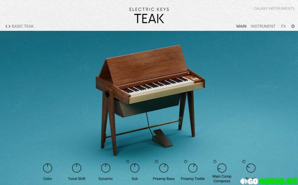 Native Instruments Electric Keys Teak v1.0.0 KONTAKT | Go AudiO [Official]