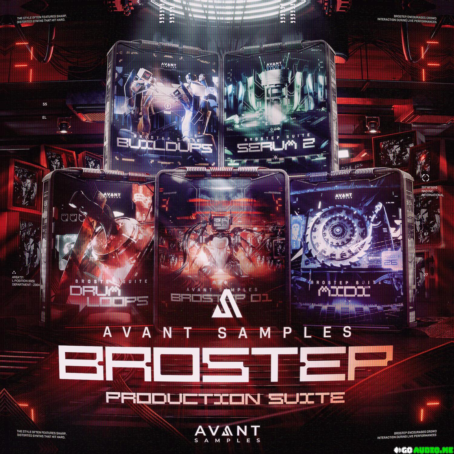Brostep Avant Samples The Avant Brostep Production Suite WAV MiDi Serum Presets ...