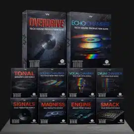Weapon Sounds Overdrive x Echo Chamber Production Suite Bundle WAV MiDi Serum 2 Presets