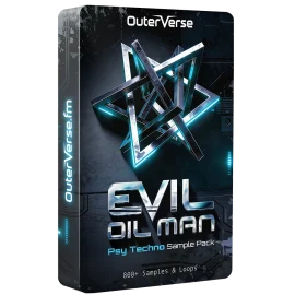 OuterVerse Evil Oil Man Psy Techno Sample Pack WAV Ableton Project