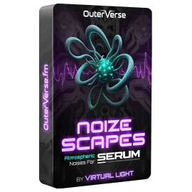 Outerverse Noize Scapes Sampler Library for Serum WAV
