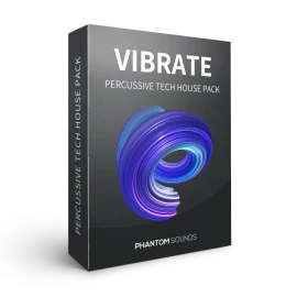 Phantom Sounds Vibrate Percussive Tech House Pack WAV MiDi