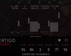 Cinematique Instruments Vertigo Mosaic for HALion