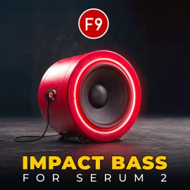 F9 Audio F9 Impact Bass for Serum 2 WAV MiDi Serum 2 Presets