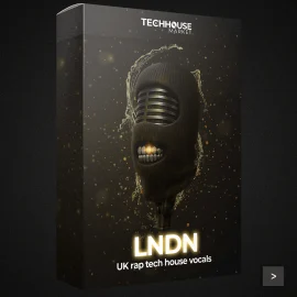 Tech House Market LNDN Tech House Vocal Sample Pack WAV MiDi