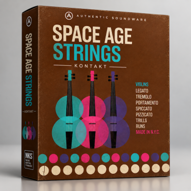 Authentic Soundware Space Age Strings KONTAKT | Go AudiO [Official]