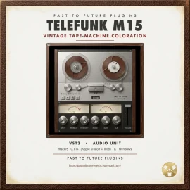 PastToFutureReverbs Telefunk M15 Tape Machine Plugin (VST3, AU) [WiN+macOS]