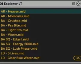 killihu MIDI Explorer v1.1 For Max for Live