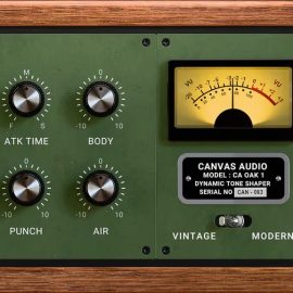 Canvas Audio Oak Dynamic Tone Shaper v1.0.10 [MAC]
